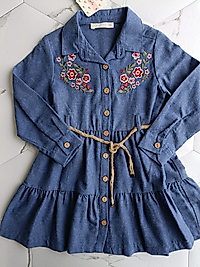 NAKISLI KAŞE ELBİSE