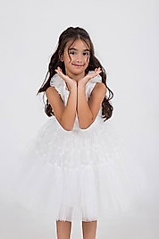 TÜLLÜ KABARIK ABİYE