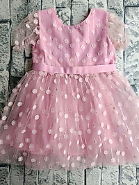 3 boyutlu cıceklı elbıse