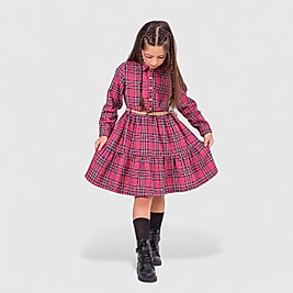 PİTİKARE KAŞE ELBISE