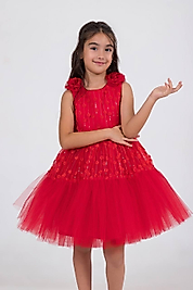 TÜLLÜ KABARIK ABİYE