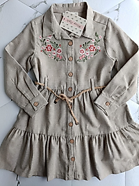 NAKISLI KAŞE ELBİSE