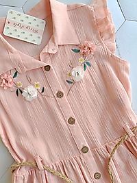 Çiçekli pamuk elbise